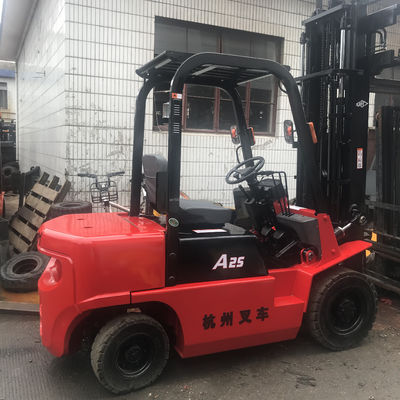 Hangcha A30 3톤 디젤 포크리프트 45kw 엔진과 Hangzhou의 우수한 상태