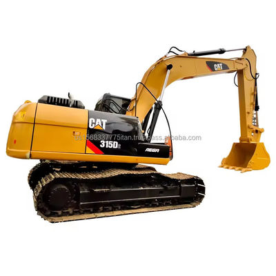 오리지널 수압 펌프 사용 된 Caterpillar Cat 315 발굴기 81kw 중고 기계