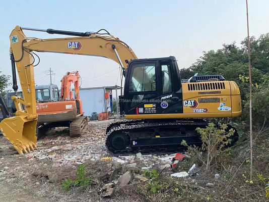 오리지널 수압 펌프 사용 된 Caterpillar Cat 315 발굴기 81kw 중고 기계