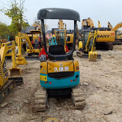 미니 KUBOTA KXU17 PLC 시스템을 갖춘 건설 재료 상점에서 사용되는 발굴기