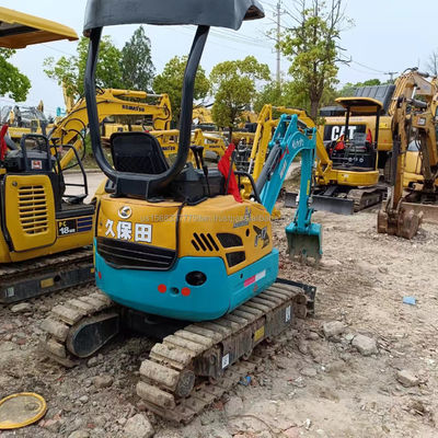 미니 KUBOTA KXU17 PLC 시스템을 갖춘 건설 재료 상점에서 사용되는 발굴기