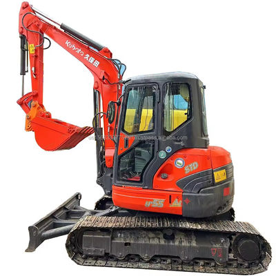 KUBOTA KXU55 원본 수압 실린더와 6TON 운영 무게를 가진 발굴기