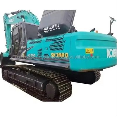 코벨코 SK350 발굴기 발굴기 99% 최고 35000 KG 기계 무게 원본 수압 펌프