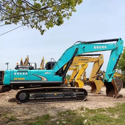 코벨코 SK350 발굴기 발굴기 99% 최고 35000 KG 기계 무게 원본 수압 펌프