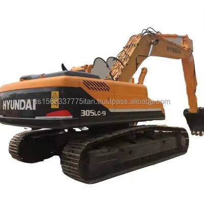 30 톤 사용 된 현대 305LC-9T 모델 크롤러 발굴기 한국 원본 수압 펌프