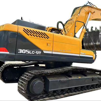 오리지널 수압 펌프 사용중인 현대 305LC-9T 모델 30ton 305 크롤러 발굴기 한국