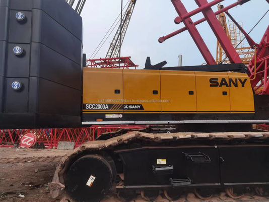 사용된 SANY SCC2000A 크롤러 크레인 20000kg 우수한 성능 건설 기계