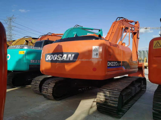 22000 KG Doosan DH220 원형 수압 펌프와 함께 다기능 사용 미니 발굴기