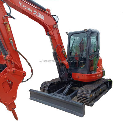 사용 된 KUBOTA KX163 발굴기 원본 수압 밸브와 6TON 운영 무게