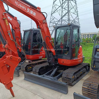 사용 된 KUBOTA KX163 발굴기 원본 수압 밸브와 6TON 운영 무게