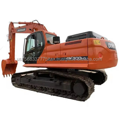 사용 된 DOOSAN DX300 발굴기 30 톤 용량 및 원본 수압 실린더