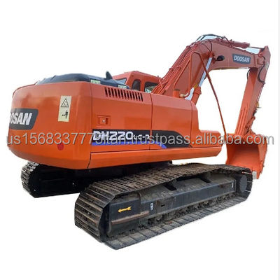 사용 된 Doosan DH220-7 발굴기 높은 수준의 성능을 위해 좋은 상태