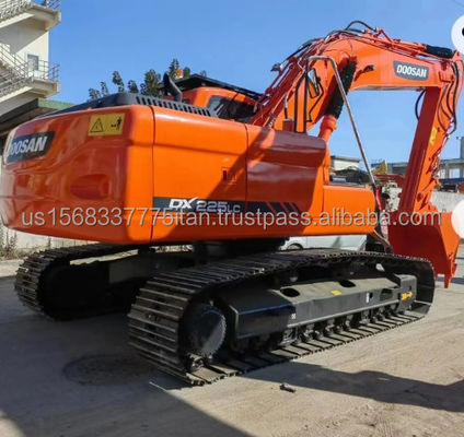 Doosan DX225 25 톤 발굴기 사용 건설 기계