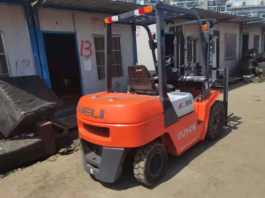 HANGCHA 오프로드 트럭 4Wd 거친 지형 포크리프트 4500 kg 2 배출 휠 드라이브