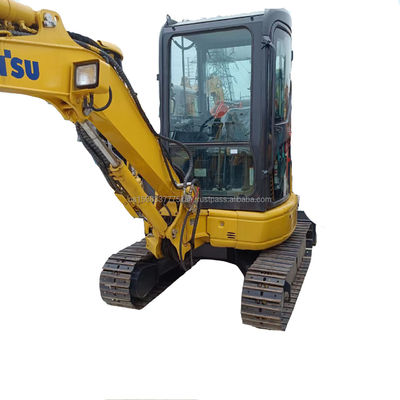 3000KG 작동 무게 3톤 미니 발굴기 코마쓰 PC30MR 사용 된 수압 크롤러