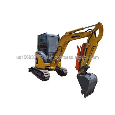 3000 KG 원본 수압 펌프와 함께 사용 된 수압 발굴기 크롤러 코마쓰 PC30MR