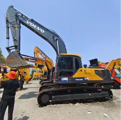 215 kw 일본 원본 사용 된 VOLVO 발굴기 EC290 수압 실린더를 가진 발굴기