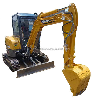 사용된 Sany SY35U 발굴기 우수한 상태 20.4kw 전력 3.8TON 운영 무게