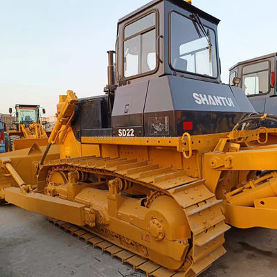 중고 건설 기계 Shantui SD 220 사용 된 볼도저 22 톤 수압 밸브