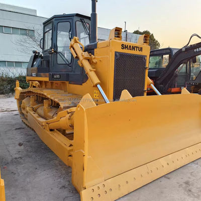 사용 된 볼도저 Shantui SD 220 및 건설 재료 상점의 중고 기계