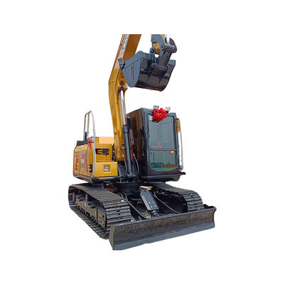 SANY Sy95cpro 발굴기 9톤 작동 무게 2016년 ISUZU 카와사키 수압 펌프