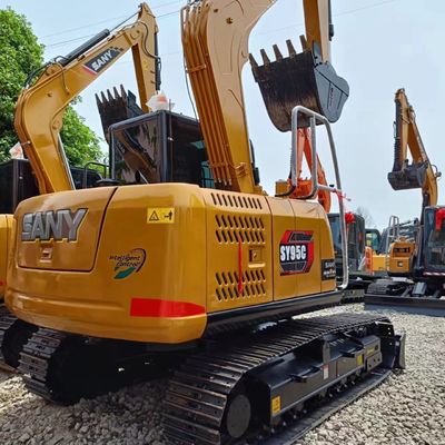 SANY Sy95cpro 발굴기 9톤 작동 무게 2016년 ISUZU 카와사키 수압 펌프