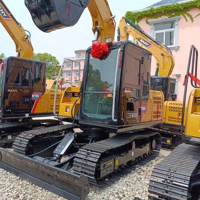 SANY Sy95cpro 발굴기 9톤 작동 무게 2016년 ISUZU 카와사키 수압 펌프
