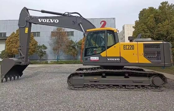 원래 디자인 볼보 EC220 EC240 발굴기 22톤 기계 무게 119kW 전력