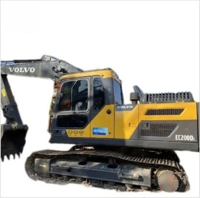 원본 펌프와 낮은 작업 시간으로 사용 된 VOLVO EC220 크롤러 발굴기