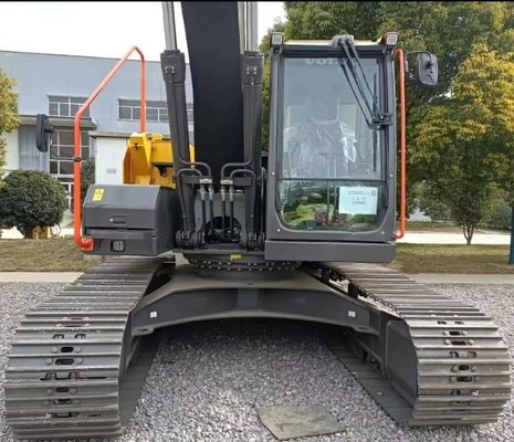 원본 펌프와 낮은 작업 시간으로 사용 된 VOLVO EC220 크롤러 발굴기