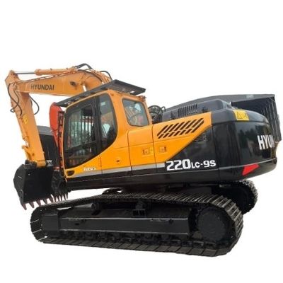 현대 220LC-9S 발굴기 원형 수압 실린더로 사용 된 크롤러 발굴기