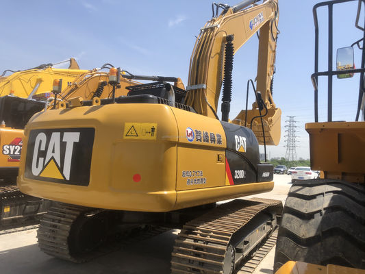 CAT 320DL 발굴기 32 톤 중고 기계 큰 버킷 용량 1.2M3