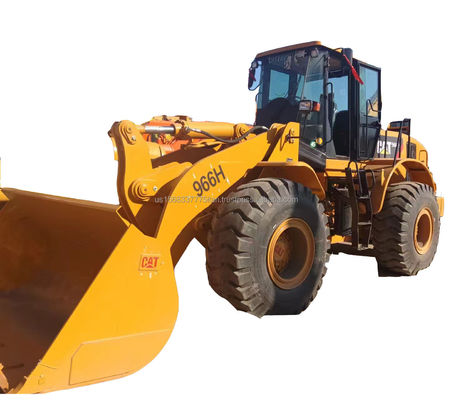 대형 사용된 Caterpillar 966 H 로더 CAT 엔진이 있는 트랙터 로더