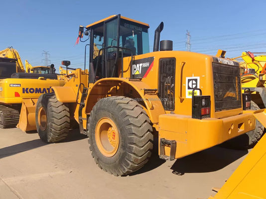 대형 사용된 Caterpillar 966 H 로더 CAT 엔진이 있는 트랙터 로더