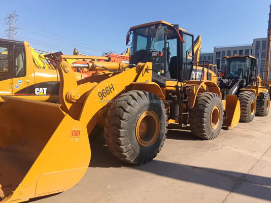 대형 사용된 Caterpillar 966 H 로더 CAT 엔진이 있는 트랙터 로더