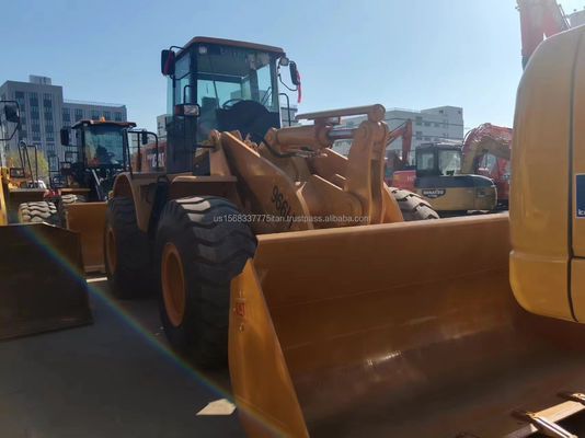 대형 사용된 Caterpillar 966 H 로더 CAT 엔진이 있는 트랙터 로더