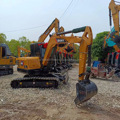사용된 Sany60c Sany 60C 발굴기 6TON 운영 무게와 0.28M3 버킷 용량