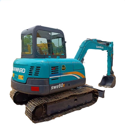 6TON SWE 60E 수압 크롤러 발굴기 0.34M3 버킷 용량