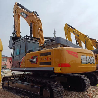 SANY SY365H 크롤러 발굴기 1.9m3 버킷 용량과 36800 KG 기계 무게