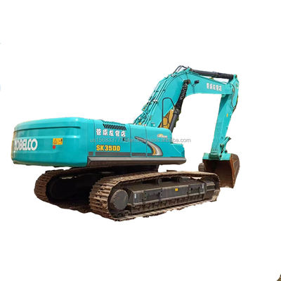 원본 수압 밸브와 좋은 성능을 가진 중고 Kobelco SK350 발굴기
