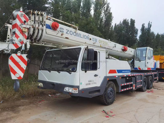 사용 된 Zoomlion 25톤 크레인 25000kg 무게와 우수한 성능