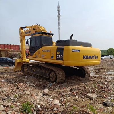 오리지널 수압 실린더 거의 2023 년 코마쓰 PC350-7 PC350-8 22톤 사용 된 발굴기