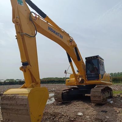 오리지널 KOMATSU350 35톤 사용 된 발굴기 좋은 상태와 큰 용량