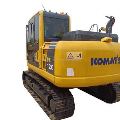 12 톤 가동 무게 수압 발굴기 크롤러 사용 된 발굴기 Harga Komatsu PC120