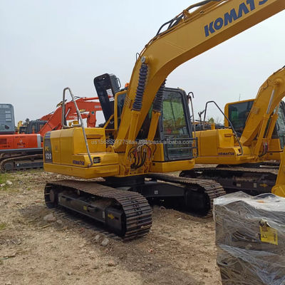 12 톤 가동 무게 수압 발굴기 크롤러 사용 된 발굴기 Harga Komatsu PC120