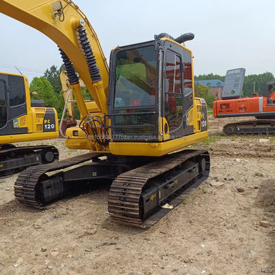 12 톤 가동 무게 수압 발굴기 크롤러 사용 된 발굴기 Harga Komatsu PC120