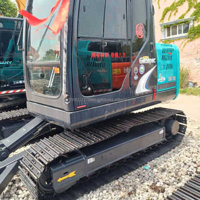 오리지널 수압 실린더 사용 된 Kobelco Excavator SK75 8Ton 0.5M3 버킷 용량