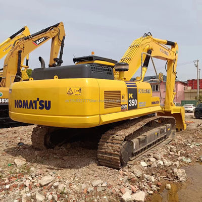 코마쓰 PC350 크롤러 발굴기 35 톤 0.3M3 버킷과 35000 KG 기계 무게