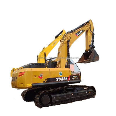 SANY SY485H 크롤러 발굴기 2.23m3 버킷 용량 및 오리지널 수압 밸브