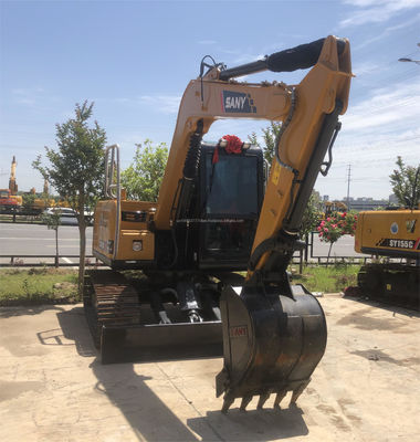 사용 된 Sany Sy 75c Pro Excavator 7500 KG 기계 무게 수압 건설 기계